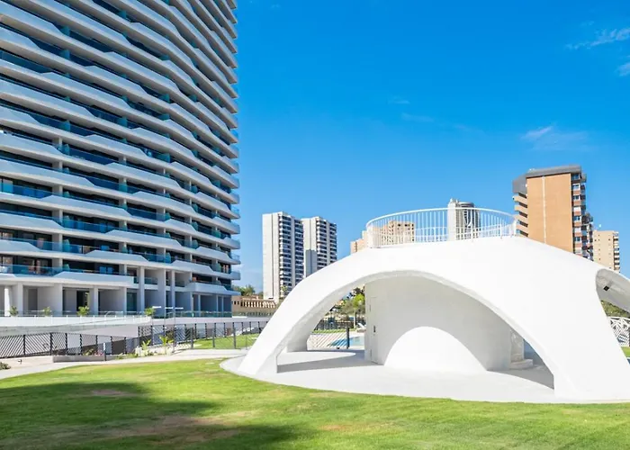 Luxury On The 31St Floor, Sea Views, Spa And Pool Benidorm