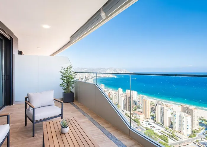Luxury On The 31St Floor, Sea Views, Spa And Pool Benidorm