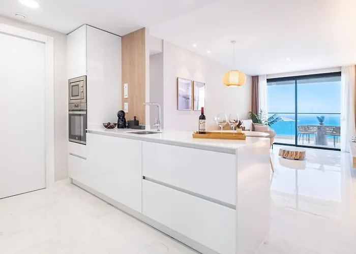 Appartement Luxury On The 31St Floor, Sea Views, Spa And Pool Benidorm