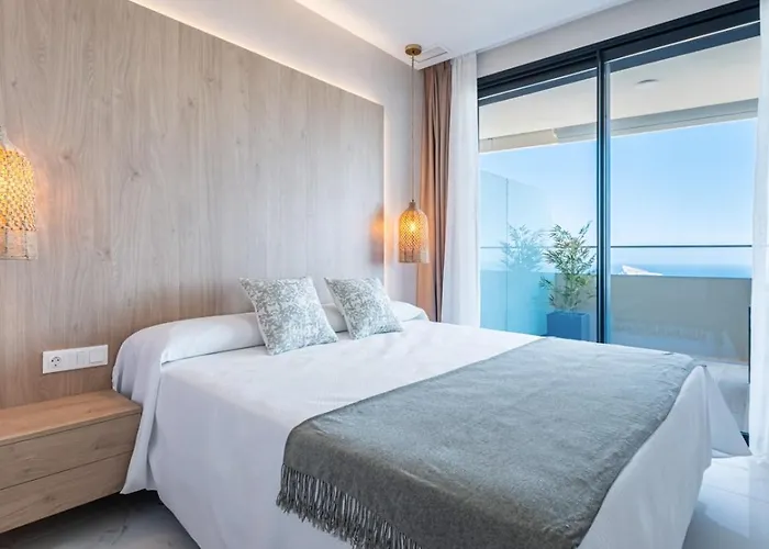 Luxury On The 31St Floor, Sea Views, Spa And Pool Appartement Benidorm